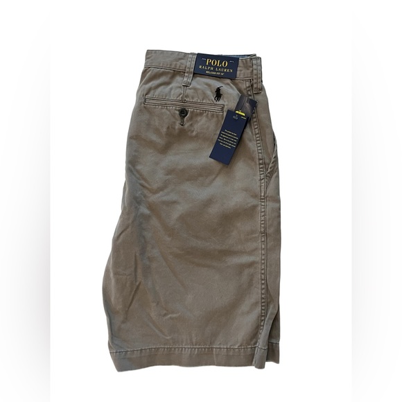 NWT Men’s Gray Polo Ralph Lauren Relaxed Fit 10” Shorts - Picture 2 of 9